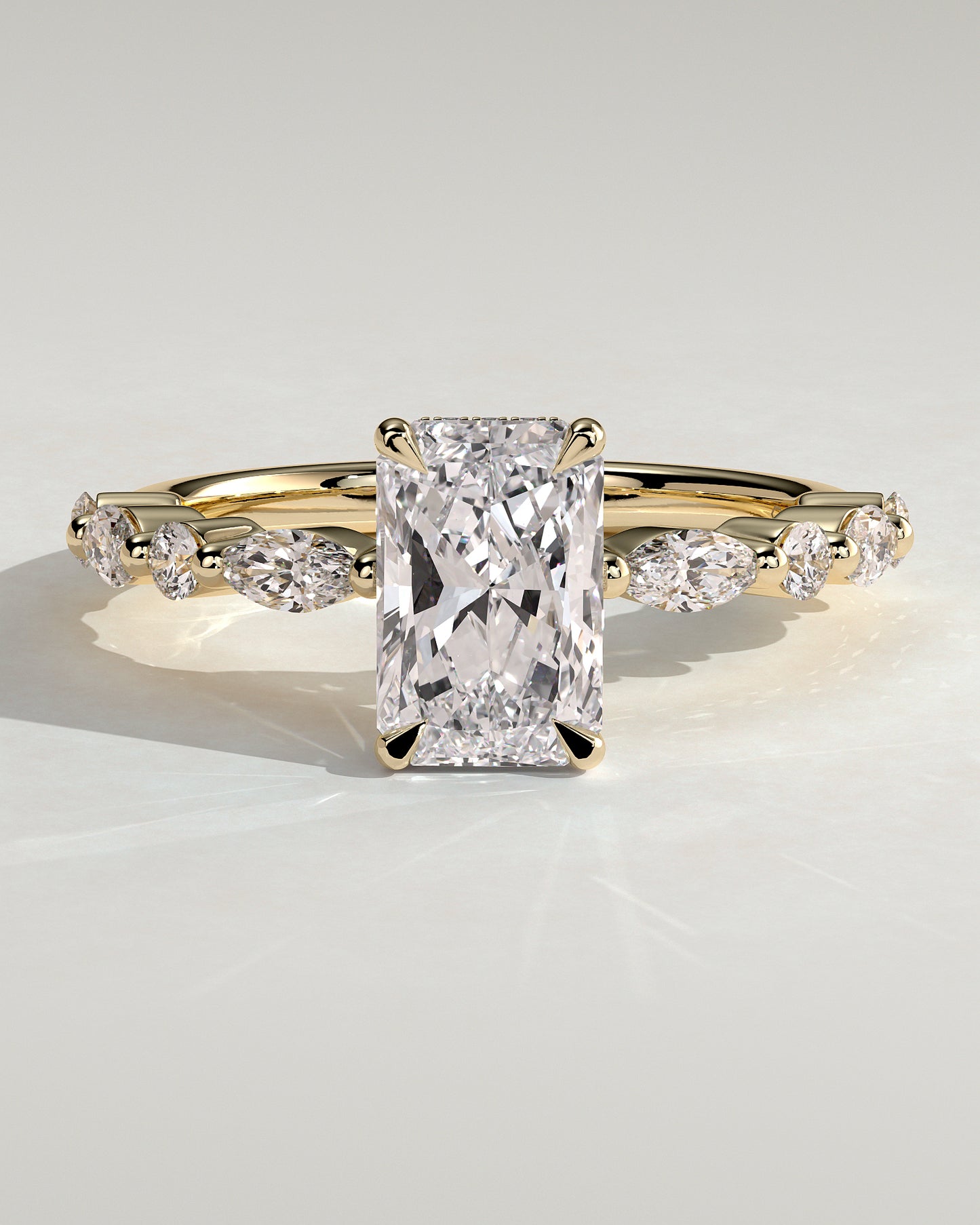 1.0 CT Round Lab Grown Diamond Solitaire Engagement Ring (Copy) (Copy)