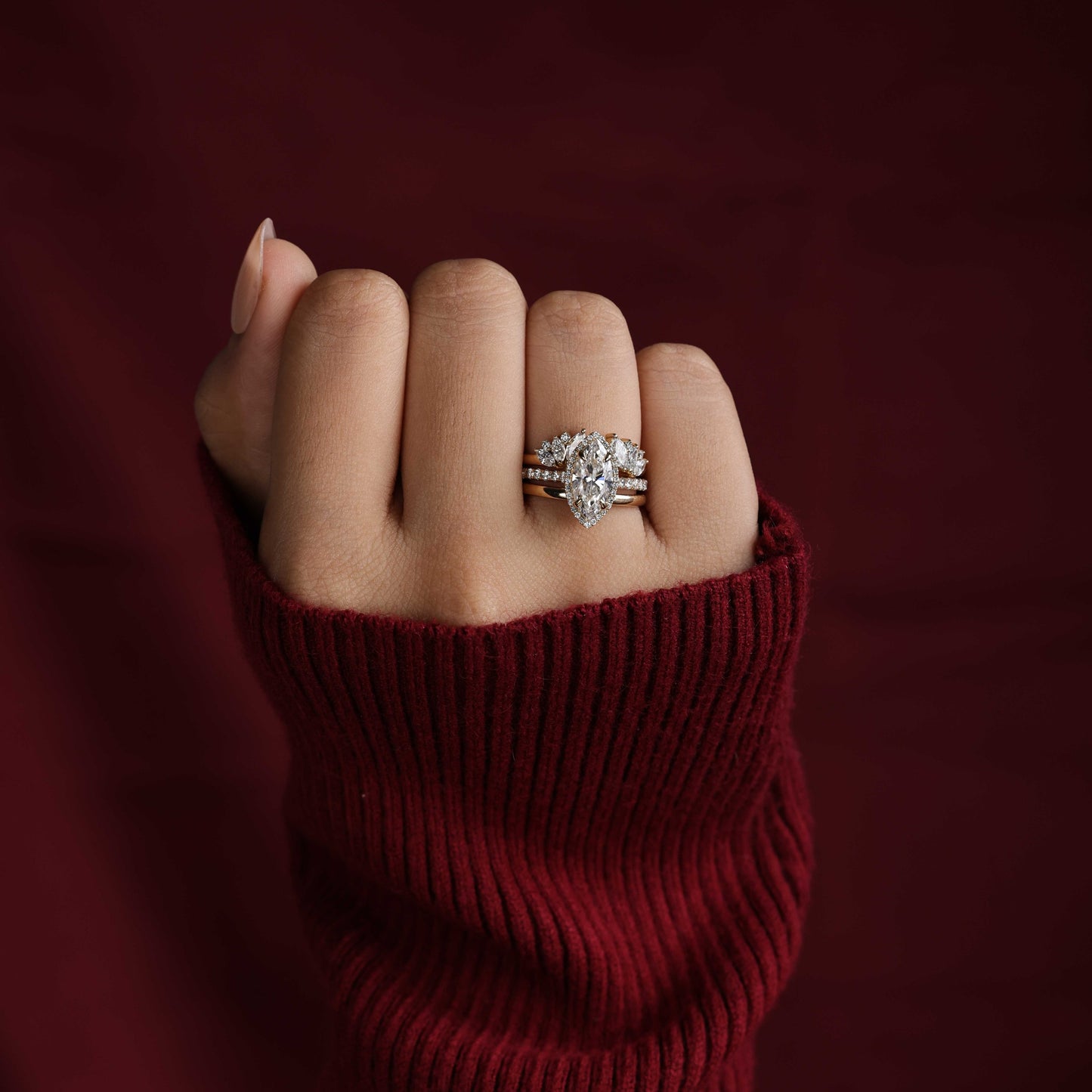 1.0 CT Oval Lab Grown Diamond Solitaire Engagement Ring