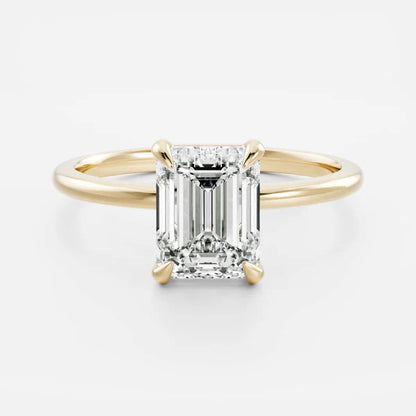 1.0 CT Oval Lab Grown Diamond Solitaire Engagement Ring